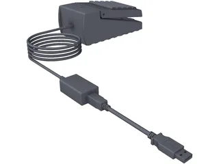 Pedal Captures Endoscopy 3D Model preview