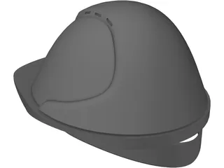 Security Helmet 3D Model preview