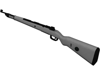 Mauser Karabiner 3D Model preview