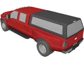 Ford F-450 Super Duty 3D Model preview