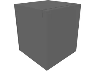 Wood Oven 3D Model preview