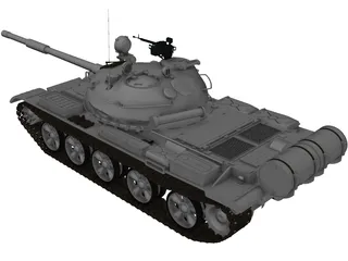 T62A 3D Model preview