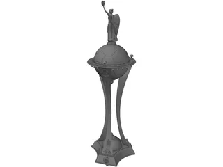 Ukrainian Football Cup 3D Model preview