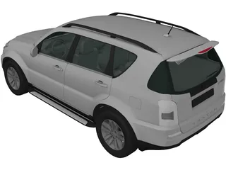 SsangYong Rexton 3D Model preview