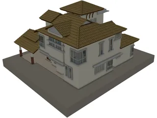 House 3D Model preview
