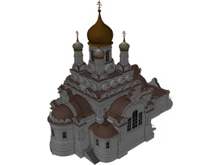 Church 3D Model preview