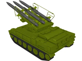 2K12 Kub 3D Model preview