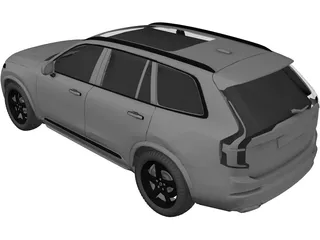 Volvo XC90 (2015) 3D Model preview
