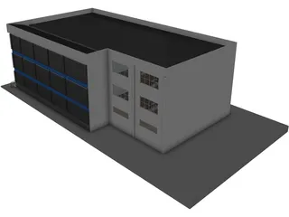 School 3D Model preview
