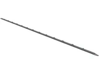 Bullet Train 3D Model preview