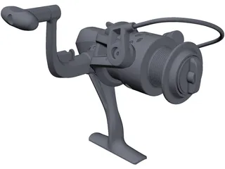 Fishing Reel 3D Model preview