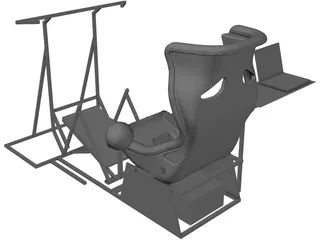 Playseat 3D Model preview