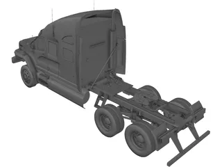 Ural Next Truck 3D Model preview