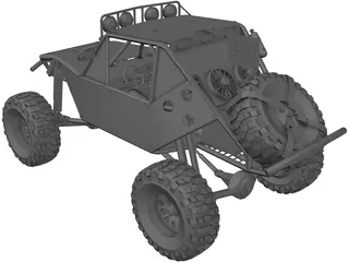 Dune Buggy 3D Model preview