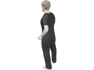 Workman 3D Model preview