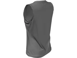 Volleyball Jersey 3D Model preview