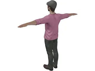 Malcon Male 3D Model preview