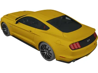 Ford Mustang GT 3D Model preview