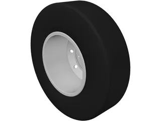 M853 Tire 3D Model preview