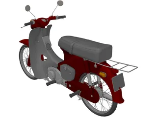 Moped 3D Model preview