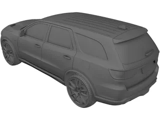 Dodge Durango SRT8 (2018) 3D Model preview