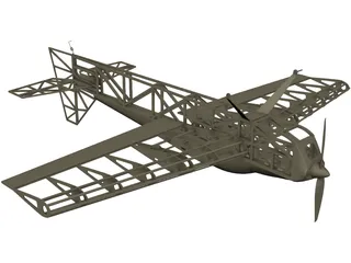RC Plane 3D Model preview