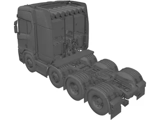 Scania S6000 3D Model preview