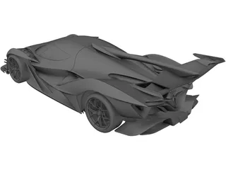 Gumpert Apollo Intensa Emozione (2019) 3D Model preview