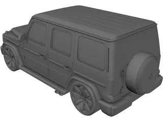 Mercedes-Benz G-Class (2019) 3D Model preview