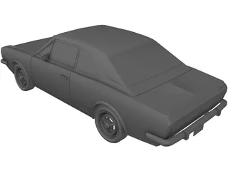 Ford Corcel GT (1975) 3D Model preview