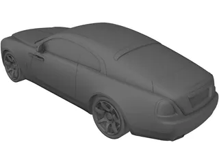 Rolls-Royce Ghost (2018) 3D Model preview