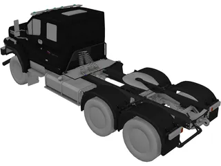 Ural Next Neo 6x4 Truck 3D Model preview