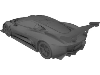 Jaguar C-X75 R3 Spec (2017) 3D Model preview