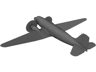 Douglas C-47 Skytrain 3D Model preview