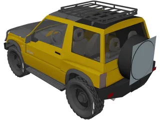 Suzuki Vitara 3D Model preview