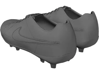 Nike Tiempo Legend V 3D Model preview