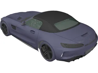 Mercedes-Benz GT-C Roadster 3D Model preview