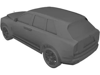 Rolls-Royce Cullinan (2019) 3D Model preview