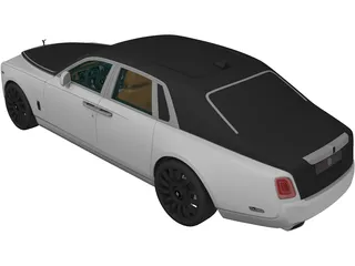 Rolls-Royce Phantom (2018) 3D Model preview