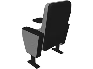 Cinema Chair Ey-145 3D Model preview