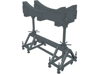 Sukhoi Superjet 100 Jack 3D Model preview