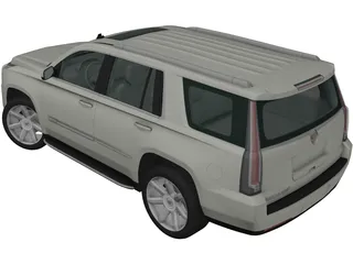 Cadillac Escalade ESV Platinum (2015) 3D Model preview