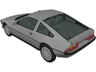 Talbot Matra Murena (1981) 3D Model preview