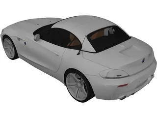 BMW Z4 (2014) 3D Model preview