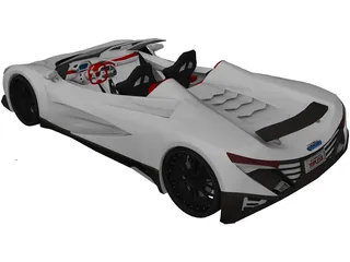 Ferrari LaFerrari Aperta (2018) 3D Model preview
