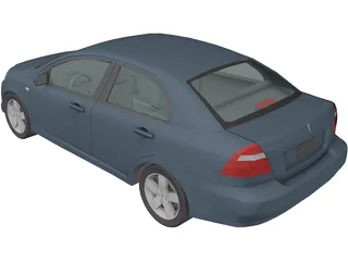 Pontiac G3 (2009) 3D Model preview