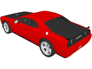 Dodge Challenger SRT10 3D Model preview