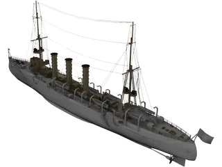Emden 3D Model preview