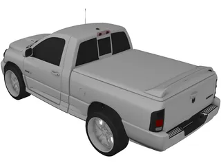 Dodge Ram 1500 SRT10 [Tuned] (2013) 3D Model preview