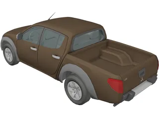 Mitsubishi L200 3D Model preview